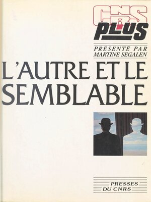 cover image of L'autre et le semblable